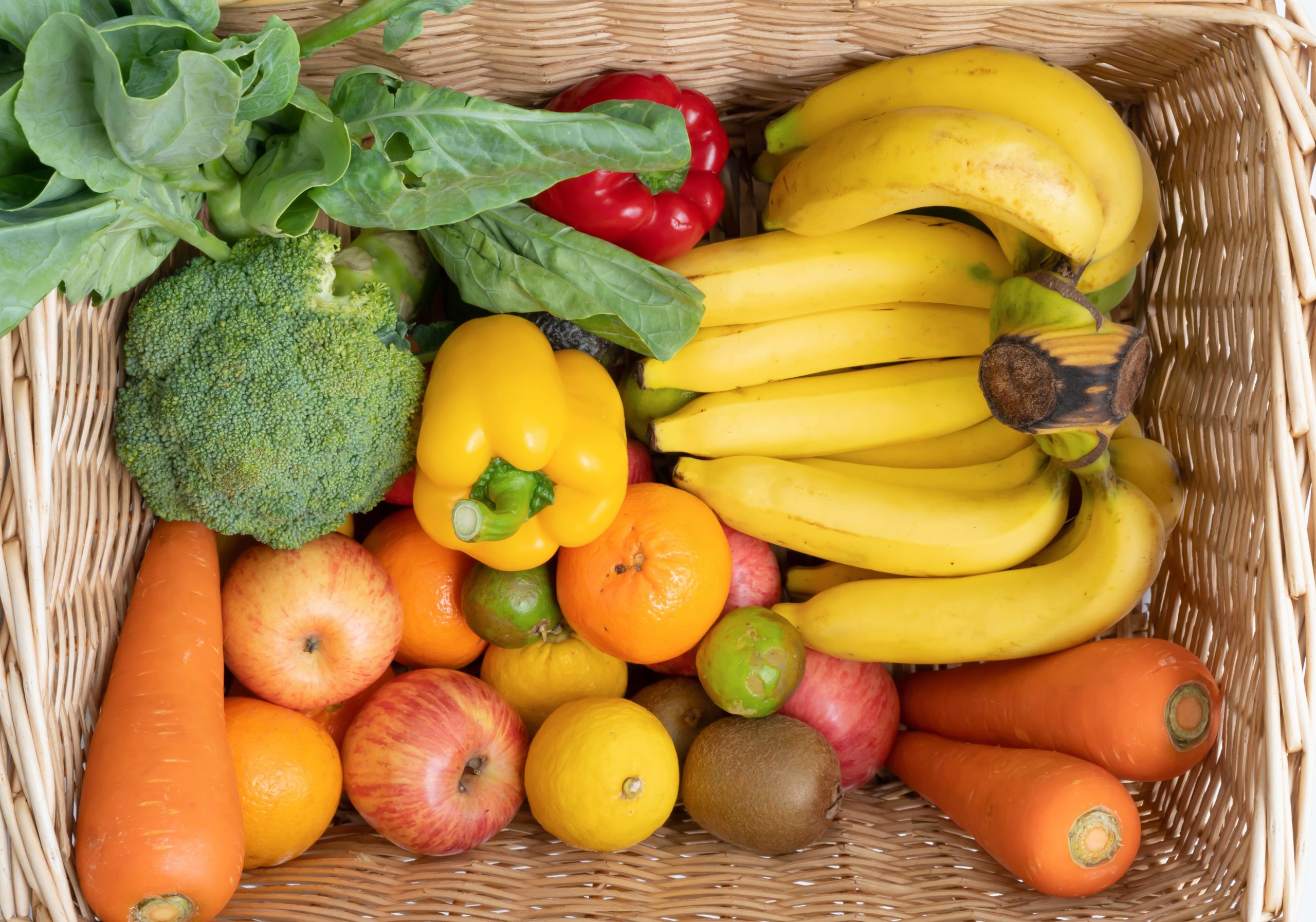 Cesta mixta grande vivir la tierra