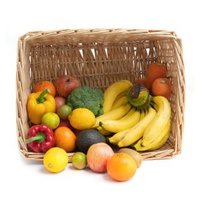 cesta mixta pequeña vivir la tierra